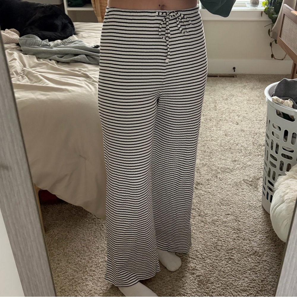 H&M striped pants